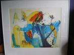 Theo den Boon - Zeefdruk - Abstracte compositie, Ophalen