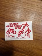 2092 CNV Sticker - Samen op de Goede Weg, Ophalen of Verzenden, Gebruikt, Overige typen