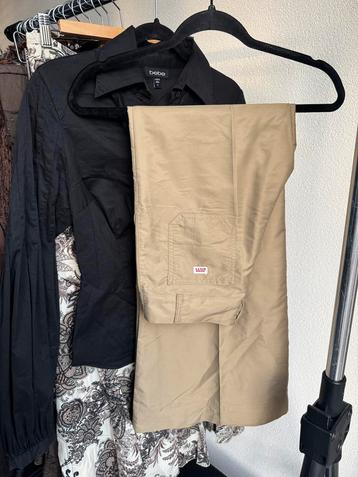 Vintage Y2K Miss Sixty beige flared pantalon beschikbaar voor biedingen