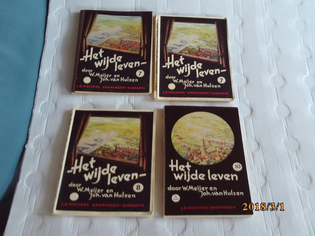 10x het wijde leven - w. meijer en joh. van hulzen -vd hulst, Ophalen of Verzenden, Gelezen, Overige niveaus, Nederlands