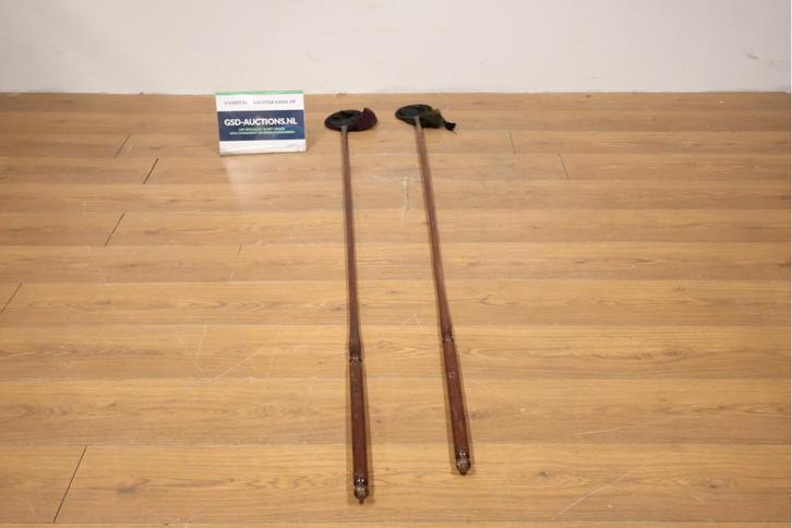 Set van 2 Antieke Kerk-Collectezakjes, Antiek en Kunst, Curiosa en Brocante, Ophalen of Verzenden