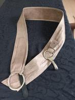 Beige, lederen heupceintuur Claudia Sträter, Kleding | Dames, Overige kleuren, 5 cm of meer, Echt leder, 90 tot 100 cm