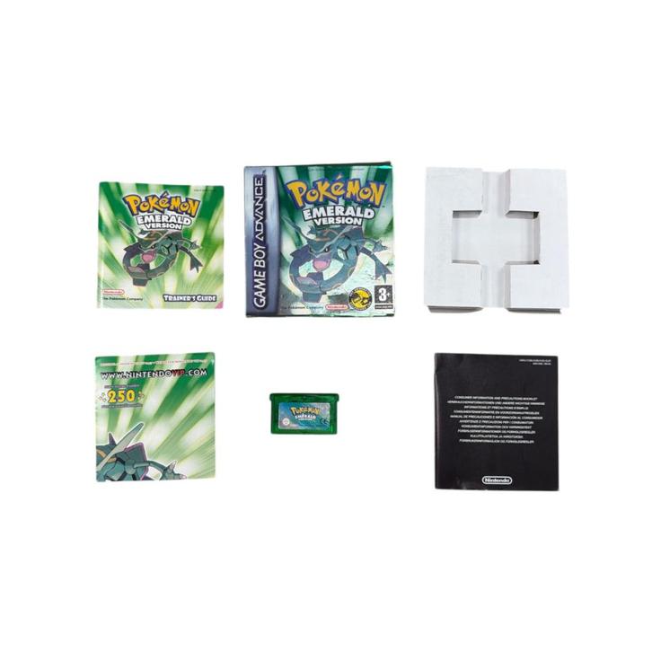 Pokémon Emerald Version Game Boy Game Compleet, Spelcomputers en Games, Games | Nintendo Game Boy, Zo goed als nieuw