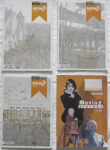 Memo history workbook VWO 1+2+3 Moving history workbook VWO3 beschikbaar voor biedingen