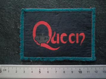 Queen zeer zeldzame 80's vintage Queen logo patch qu5  beschikbaar voor biedingen