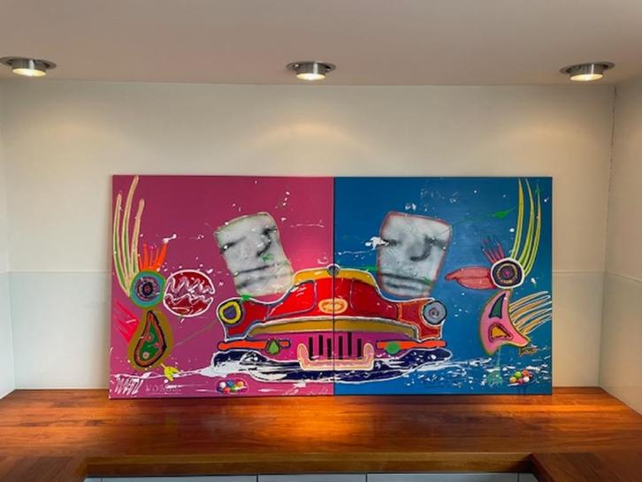 Originele Vossie SALE, Antiek en Kunst, Kunst | Schilderijen | Modern, Ophalen