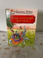 Geronimo Stilton - De reis om de wereld in 80 dagen, Fictie algemeen, Ophalen of Verzenden, Zo goed als nieuw, Geronimo Stilton; Jules Verne
