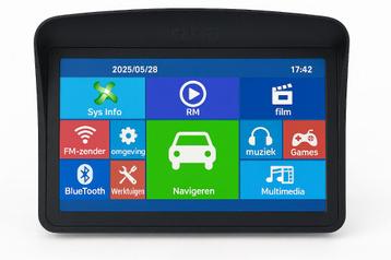 7" Camper / Caravan GPS Navigatiesysteem  Bluetooth & AV-IN beschikbaar voor biedingen