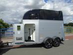 Humbaur Single Alu Luxus 1,5paards zadelkamer Buist Voorraad, Ophalen, Nieuw, Aluminium, 1½-paards trailer