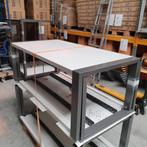 Ahrend Portal tafels - 160x80 cm - grijs blad/grijs frame, Niet ingevuld, Gebruikt, Niet ingevuld, Niet ingevuld