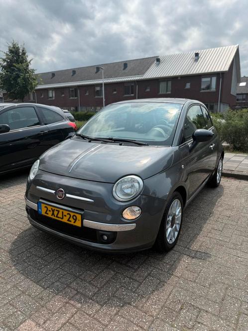 Fiat 500 0.9 Twinair AUT 2014 Grijs, Auto's, Fiat, Particulier, ABS, Achteruitrijcamera, Airconditioning, Bluetooth, Bochtverlichting
