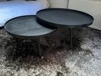 WOOOD salontafel set MESA, Huis en Inrichting, Ophalen, Rond, 50 tot 100 cm, Zo goed als nieuw