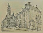Rhenen ... "Gezicht op het centrum" ..., Ophalen of Verzenden