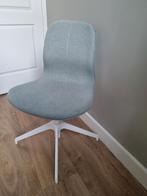 IKEA Långfjäll bureaustoel - lichtgroen, witte poot, Huis en Inrichting, Ophalen, Zo goed als nieuw, Overige kleuren, Stof
