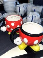 Theekop / Koffiekop Mickey Mouse & Minnie Mouse, Ophalen, Mickey Mouse, Zo goed als nieuw, Servies