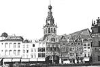 901456	Nijmegen	1959	Gelopen met postzegel, Verzamelen, Ansichtkaarten | Nederland, Ophalen of Verzenden, 1940 tot 1960, Gelopen