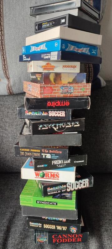 Amiga big box games beschikbaar voor biedingen