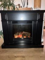 Elektrische haard met zwarte schouw - Faber Narvik, Ophalen, Gebruikt, Overige soorten, Elektrisch