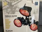 Eurom Parasol Heater 1500 - Terrasverwarmer, Tuin en Terras, Terrasverwarmers, Elektrisch, Draaibaar, Parasol, Nieuw