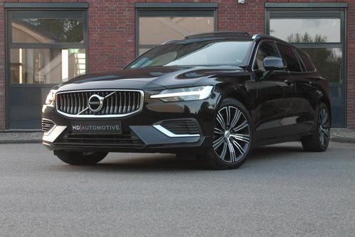 Volvo V60 2.0 T6 Twin Engine AWD Inscription PANO|LEER|PILOT, Auto's, Volvo, Bedrijf, Te koop, V60, 4x4, ABS, Achteruitrijcamera