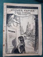 1e wereldoorlog Proclamaties Vodjes papier, Ophalen of Verzenden, Overige soorten, Nederland, Boek of Tijdschrift