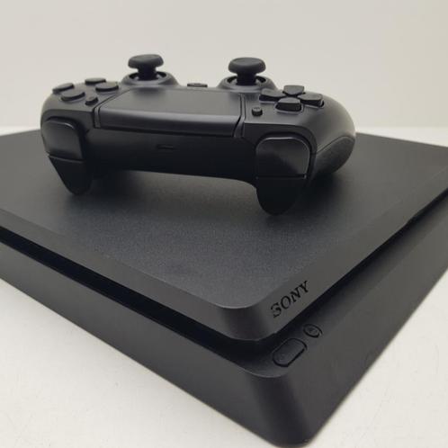 PlayStation 4 Slim 500GB – Nette Staat + 3 Maanden Garantie!, Spelcomputers en Games, Spelcomputers | Sony PlayStation 4, Zo goed als nieuw