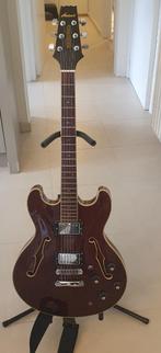 Aria pro 2 double cutaway, Muziek en Instrumenten, Snaarinstrumenten | Gitaren | Elektrisch, Ophalen, Gebruikt, Hollow body, Overige merken