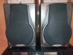 Vintage Aiwa 2 way bass reflex speaker system, Audio, Tv en Foto, Luidsprekers, Overige merken, Front, Rear of Stereo speakers