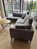 Hoekbank + kussens + losse hoofdsteunen (290x218cm), Ophalen, Gebruikt, Stof, Modern