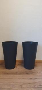 2 nieuwe grote Bloempotten plantenpot pot h-50cm d-30cm, Ophalen, Nieuw