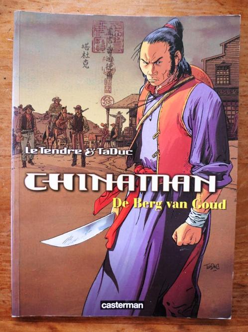 Stripboek Chinaman - De Berg van Goud - Le Tendre en TaDuc, Boeken, Stripboeken, Gelezen, Eén stripboek, Ophalen of Verzenden