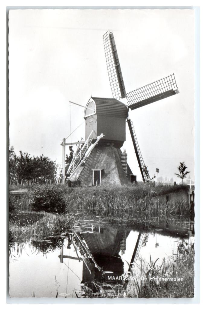 Maarssen, De Groenermolen, Verzamelen, Ansichtkaarten | Nederland, Gelopen, Utrecht, 1960 tot 1980, Verzenden