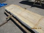 Uniek Populier boomstam blad 80-110 x 580 x 10 cm uit 1 stuk, Ophalen, Nieuw, Plank, Overige houtsoorten