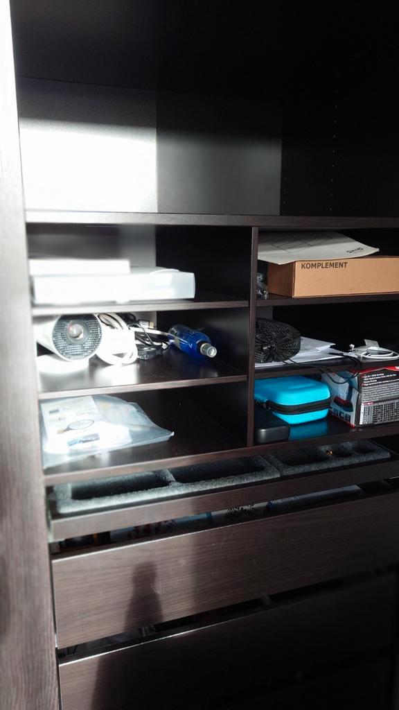 Ikea Pax Komplement Vakken systeem en 4 Planken - Zwartbruin, Huis en Inrichting, Kasten | Kledingkasten, Gebruikt, Minder dan 100 cm