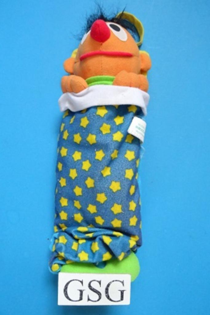 Slaapzak met Ernie uittrekbaar nr. 39895-03, Kinderen en Baby's, Speelgoed | Babyspeelgoed, Gebruikt, Overige typen, Ophalen