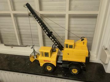 Tonka kraanwagen wat stoffig maar nooit gebruikt! beschikbaar voor biedingen