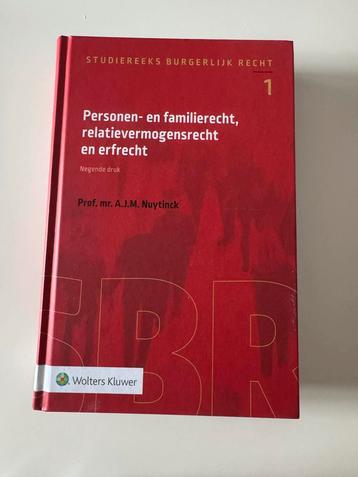 Personen- en familierecht, relatievermogensrecht en erfrecht beschikbaar voor biedingen