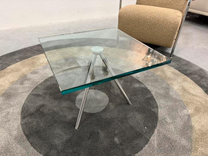 Nieuw Beek Maupertuus Bijzettafel Glas D50 Design Tafel, Huis en Inrichting, Tafels | Salontafels, Nieuw, Minder dan 50 cm, 50 tot 100 cm