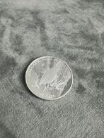 Zilveren 10 Latu munt Letland 1996, Verzenden, Overige landen, Losse munt, Zilver