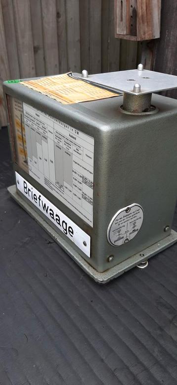 WEEGSCHAAL POST BIZERBA 1956 VINTAGE  beschikbaar voor biedingen