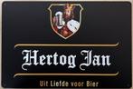 Hertog Jan liefde voor bier reclamebord van metaal wandbord