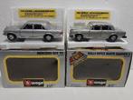 Bburago 1:24 Mercedes SEL & Rolls Royce Silver Shadow 1979, Ophalen of Verzenden, Zo goed als nieuw, Auto, Bburago
