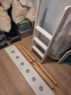 Flexa verhogingsset halfhoogslaper 
White met berken poot, Ophalen, Zo goed als nieuw, 180 cm of meer, 85 tot 100 cm