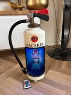 Bacardi branblusser lamp, Huis en Inrichting, Lampen | Tafellampen, Ophalen of Verzenden, Zo goed als nieuw, Metaal, Minder dan 50 cm
