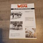 WOPA Klauwverzorging Brochure, Ophalen of Verzenden, Gelezen, Overige onderwerpen, Onbekend