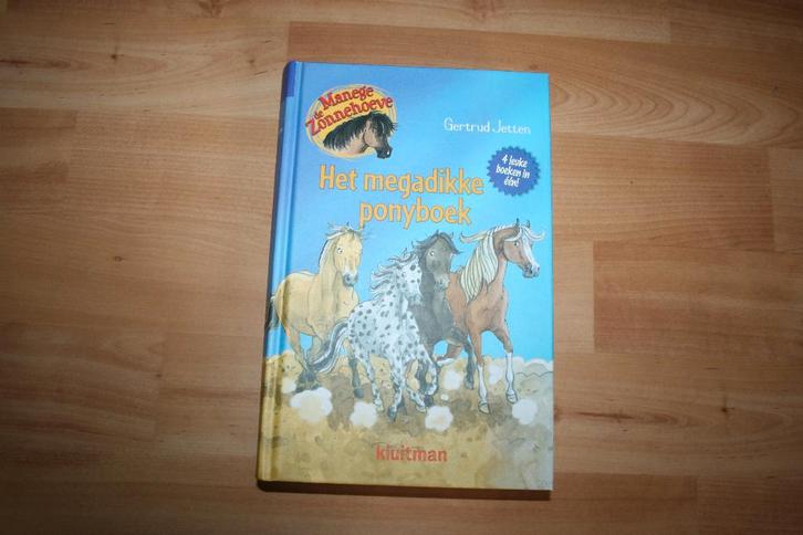 Gertrud Jetten - Het megadikke ponyboek - 4in1, Boeken, Kinderboeken | Jeugd | onder 10 jaar, Gelezen, Fictie algemeen, Ophalen of Verzenden
