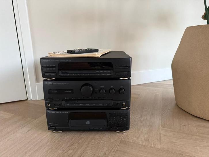 Kenwood hifi-set A-45 / T-85L / DP-950 - compleet werkend, Audio, Tv en Foto, Stereo-sets, Zo goed als nieuw, Cd-speler, Tuner of Radio