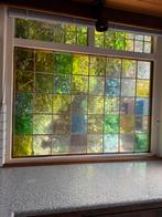 Glas in lood, Doe-het-zelf en Verbouw, Glas en Ramen, Ophalen, Gebruikt, Glas in lood, 80 tot 120 cm