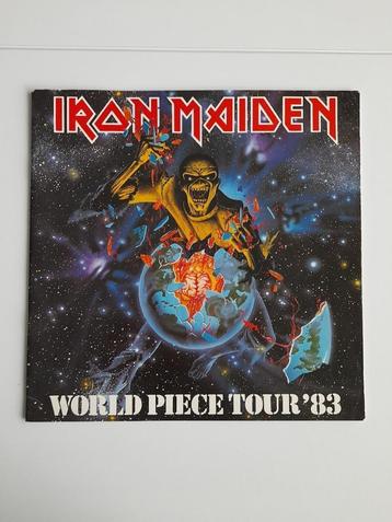 Iron Maiden world piece tour 1983 vintage tour book programm beschikbaar voor biedingen