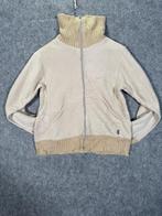 Nike Sherpa Fleece Hoodie met Rits – Maat L, Verzenden, Beige, Nike, Zo goed als nieuw